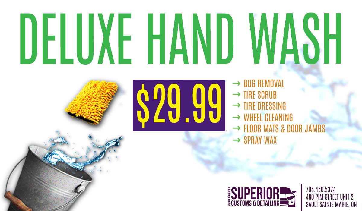 Deluxe Hand Wash service details